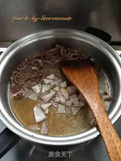 Make Western red soup step 4