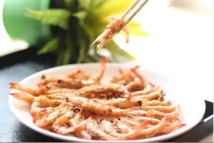 Make Garlic roasted shrimp step 7