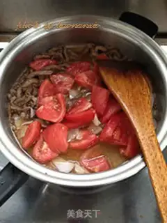 Make Western red soup step 5