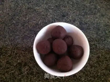 Make Red bean pie step 5
