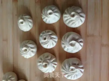 Make Frozen meat buns step 9
