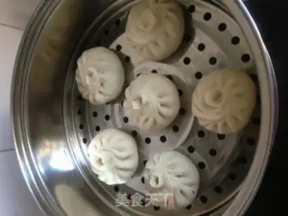 Make Frozen meat buns step 10