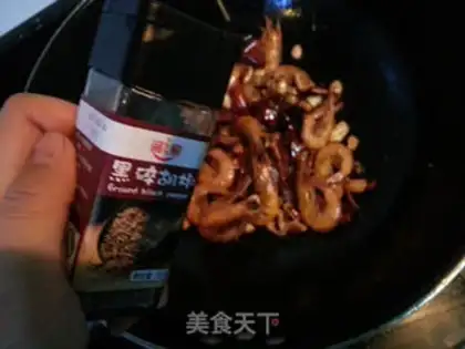 Make Black pepper spicy shrimp step 8