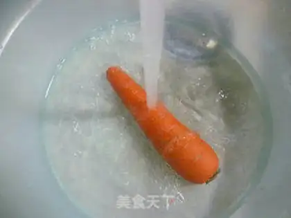 Make Coconut carrots step 1