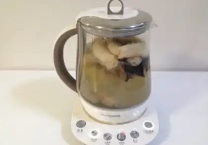 Make The sea cucumber soup step 3