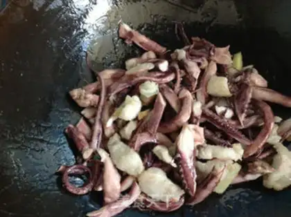 Make Squidfish step 4