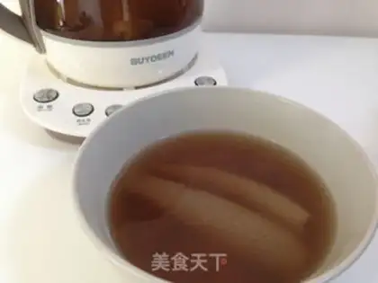 Make The sea cucumber soup step 4