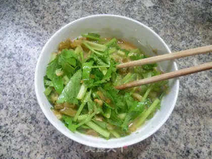 Make Celery and duck eggs step 6