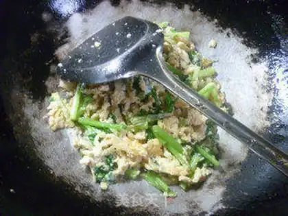Make Celery and duck eggs step 7
