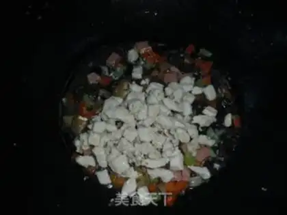 Make Five-coloured chicken step 6