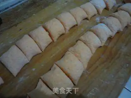 Make Carrot rolls step 7