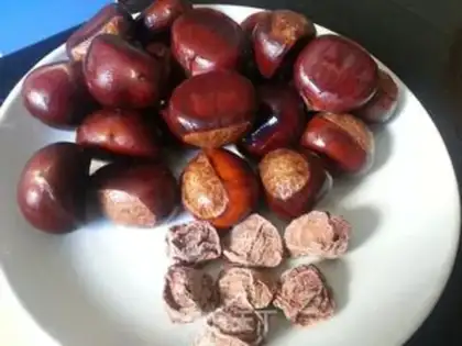 Make Plum chestnuts step 0