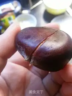 Make Plum chestnuts step 2