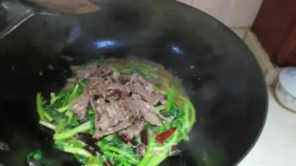 Make Cream chili and beef step 4