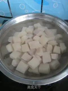 Make Spicy tofu step 1