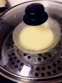 Make Milk steamed eggs step 5