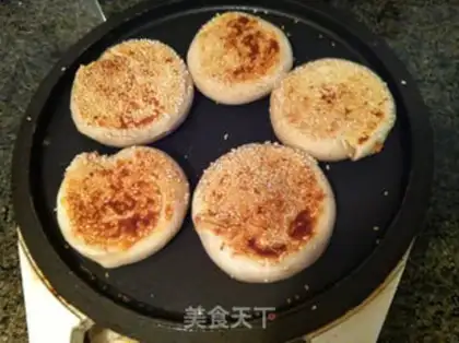 Make Sesame cake step 8
