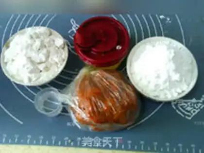 Make Ice pumpkin mooncake step 0