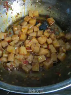 Make Spicy tofu step 4