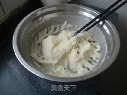 Make Milky potato ice-cream mooncake step 5