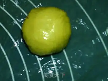 Make Ice pumpkin mooncake step 10