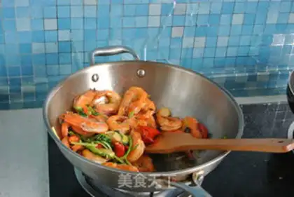 Make Spicy shrimp step 8