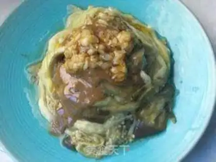 Make The cold hand tore the eggplant step 4