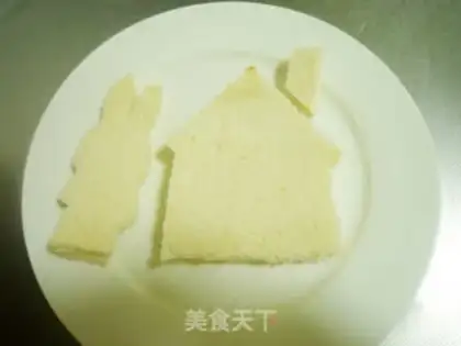 Make Miffy sandwich step 0