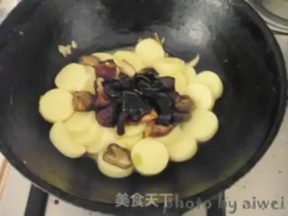 Make Pelican mushrooms and tofu step 6