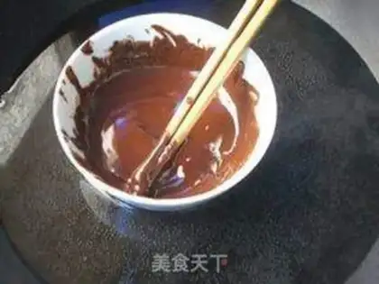 Make Chocolate cheese step 1