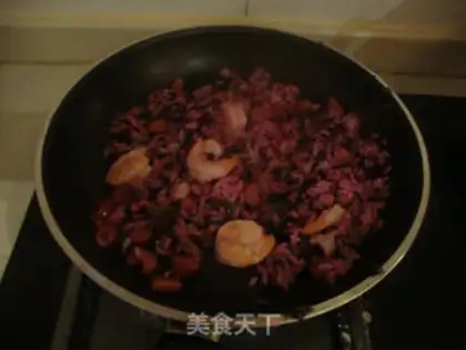 Make Shrimp rice step 2