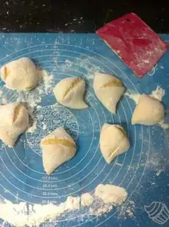 Make Ginger conch step 6