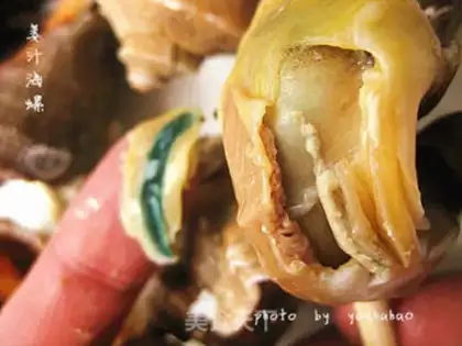 Make Ginger conch step 9