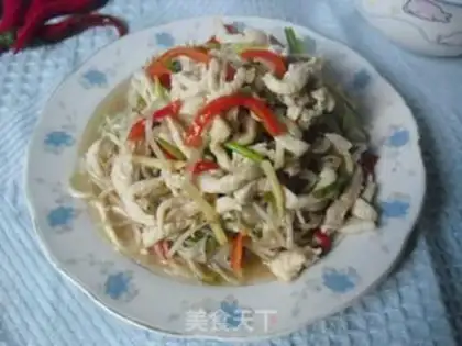 Make The green bean sprouts step 7
