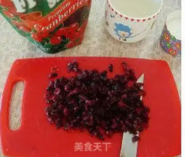 Make Cranberry sprouts step 1