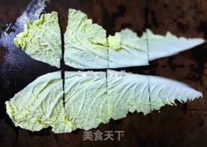 Make Clear the cabbage step 2