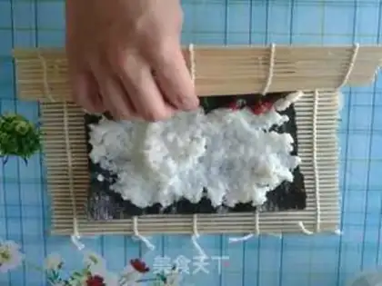 Make Olive sushi step 0