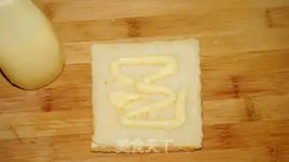 Make Egg melon sandwich step 6