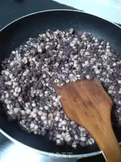 Make Red bean rice bag step 1