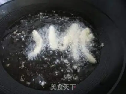 Make Puffy almond mushrooms step 3