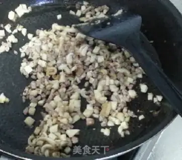 Make Fresh vegetables and abalone congee step 8