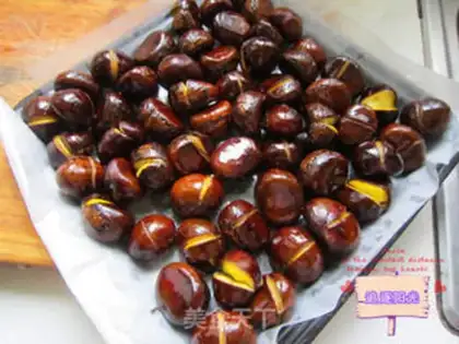 Make Sugar roasted chestnuts step 3