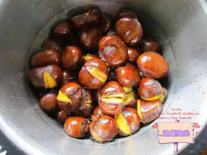 Make Sugar roasted chestnuts step 5