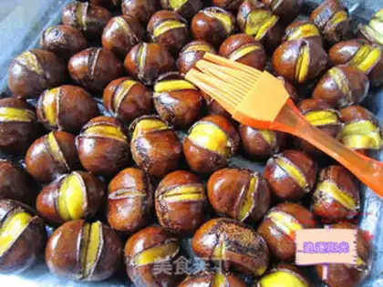 Make Sugar roasted chestnuts step 6