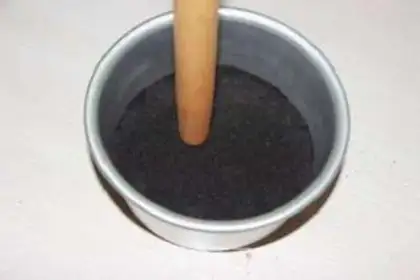 Make Blueberry cheesecake step 3