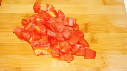 Make A salad of fruit and vegetables step 4