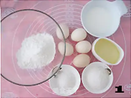 Make Rose cheesecake step 0