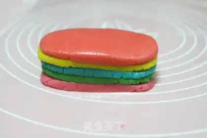 Make Rainbow cookies step 9