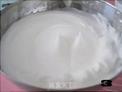 Make Rose cheesecake step 2