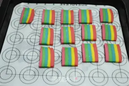 Make Rainbow cookies step 11